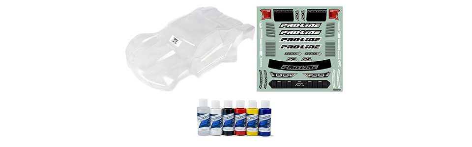 Your Style Starts Here. for the Pro-Line Pre-Cut Pulse Clear Body