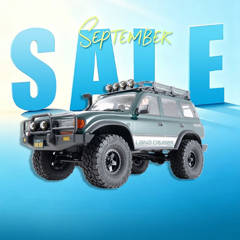 FMS 1:10 FCX10 OVR LC80 Brushless RS RC Crawler-FMS11042RSGN-BL