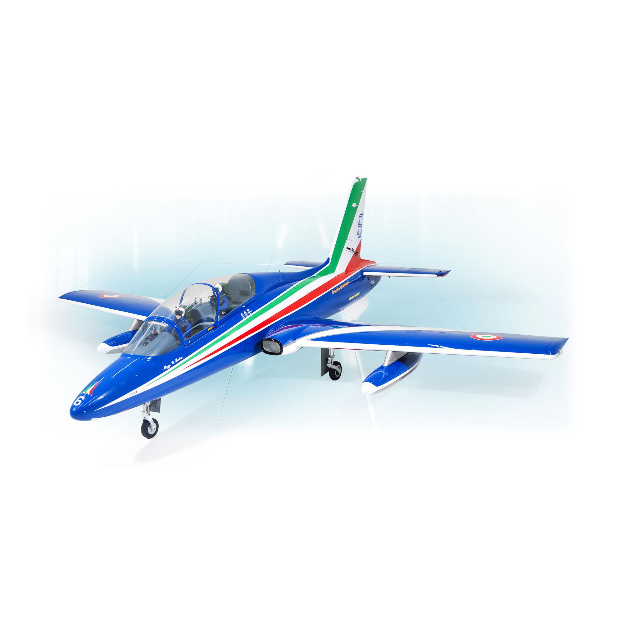 AERMACCHI MB-339 BLUE 2.7m Jet Turbine ARF w/ Electric Retracts