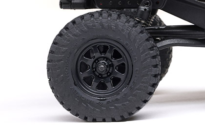 OFFICIALLY LICENSED WHEELS & TIRES for the Axial 1/30 SCX30 Ford Bronco 4X4 Rock Crawler RTR