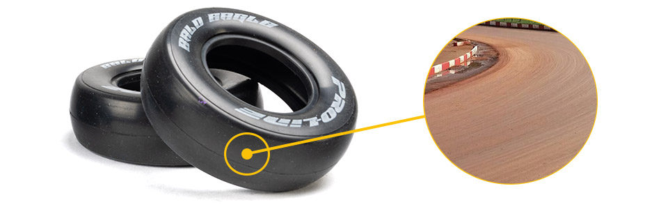 Race-Tuned S3 Compound for the Pro-Line Bald Eagle S3 1.7 Inch/2.2 Inch Dirt Oval Tires