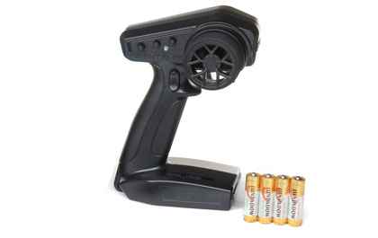 SPEKTRUM SLT3 TRANSMITTER for the Axial 1/10 SCX10 III Jeep Cherokee XJ 4X4 Ready-To-Run Brushed Rock Crawler