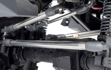 OPTIMIZED SUSPENSION for the Axial 1/10 SCX10 III Motobilt Waypoint Jeep JT Gladiator Rock Crawler