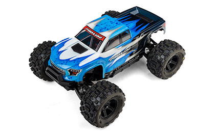 Aggressive Brute Styling. for the Pro-Line 1/16 Brute Clear RC Body for Traxxas Mini Maxx