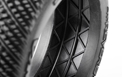 Updated Carcass Construction for the AKA 1/8 Reverb Front/Rear Off-Road Buggy Tires