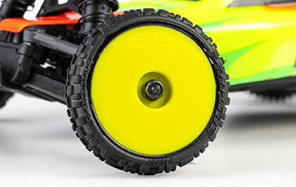 Precision Steering Response for the Pro-Line 1/24 Wedge Front and Prism Rear Carpet Tires