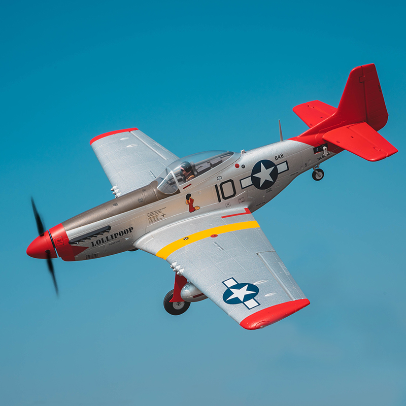 Arrows P-51D Mustang 850mm PNP/RTF with Vector Flight Stabilization System