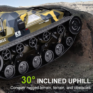 RACENT Tank 1:12 Scale High Speed All Terrain Tank