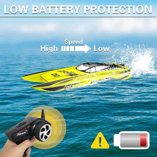 VOLANTEXRC Atomic 45mph High Speed Brushless Remote Control RC Boat (7