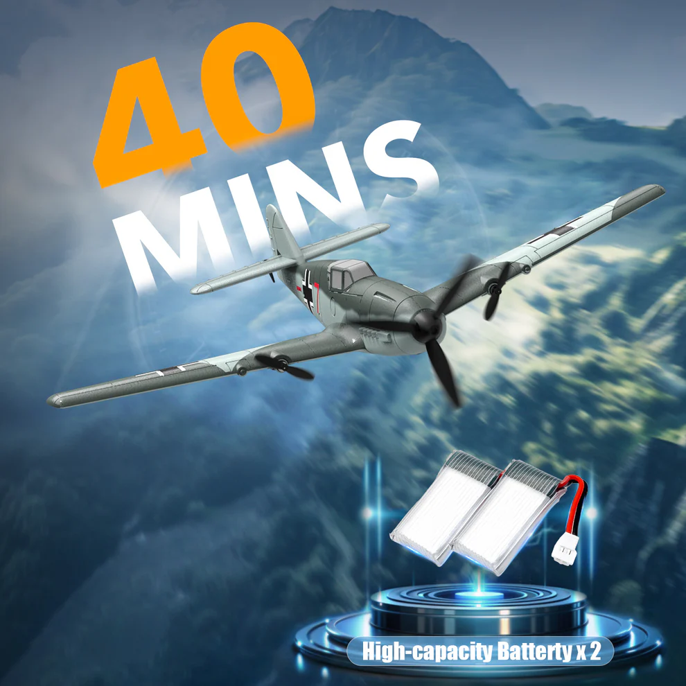 VOLANTEXRC BF109 400mm RTF RC Warbirds Aircraft 3CH-76206