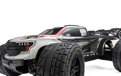 Designed for Day-One Customization for the Pro-Line Pre-Cut Brute Clear Body