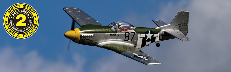Skill Level 2 for the P-51D Mustang 1.0m
