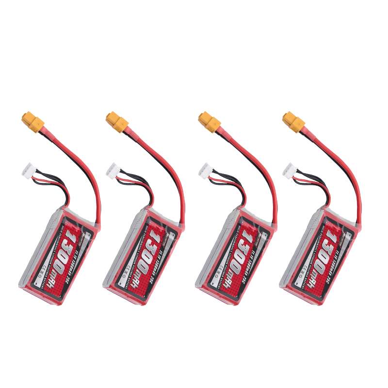 FMS Battery 11.1V 1300mAh 25C XT60 Plug-PRBAT005