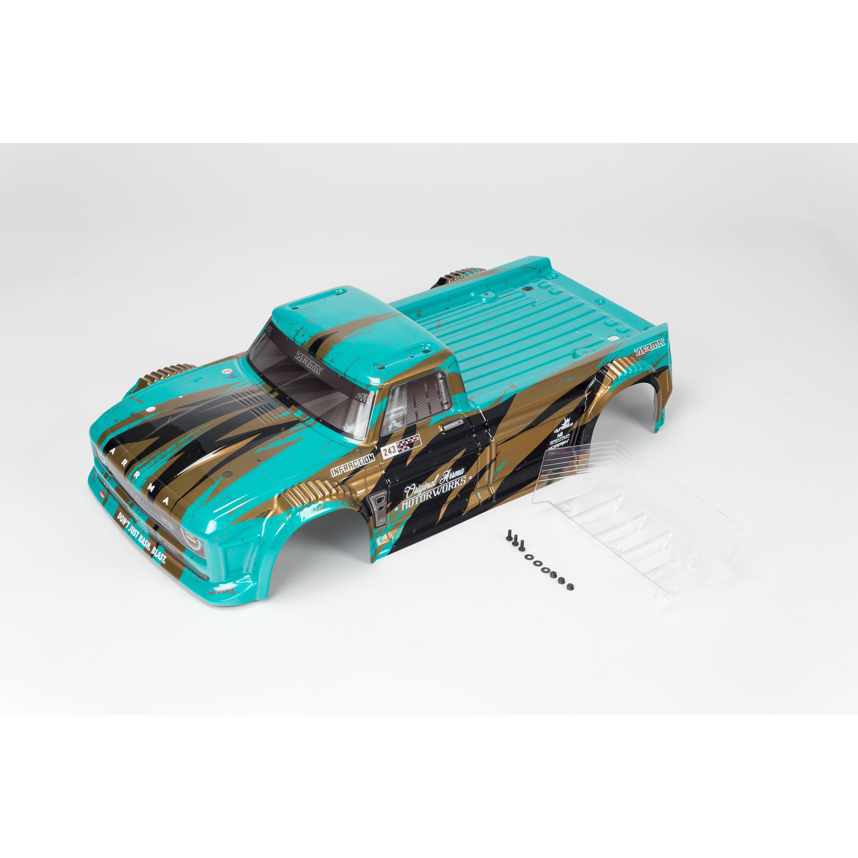 ARRMA 1:8 Finished Body: INFRACTION 4X4 MEGA-ARA414005
