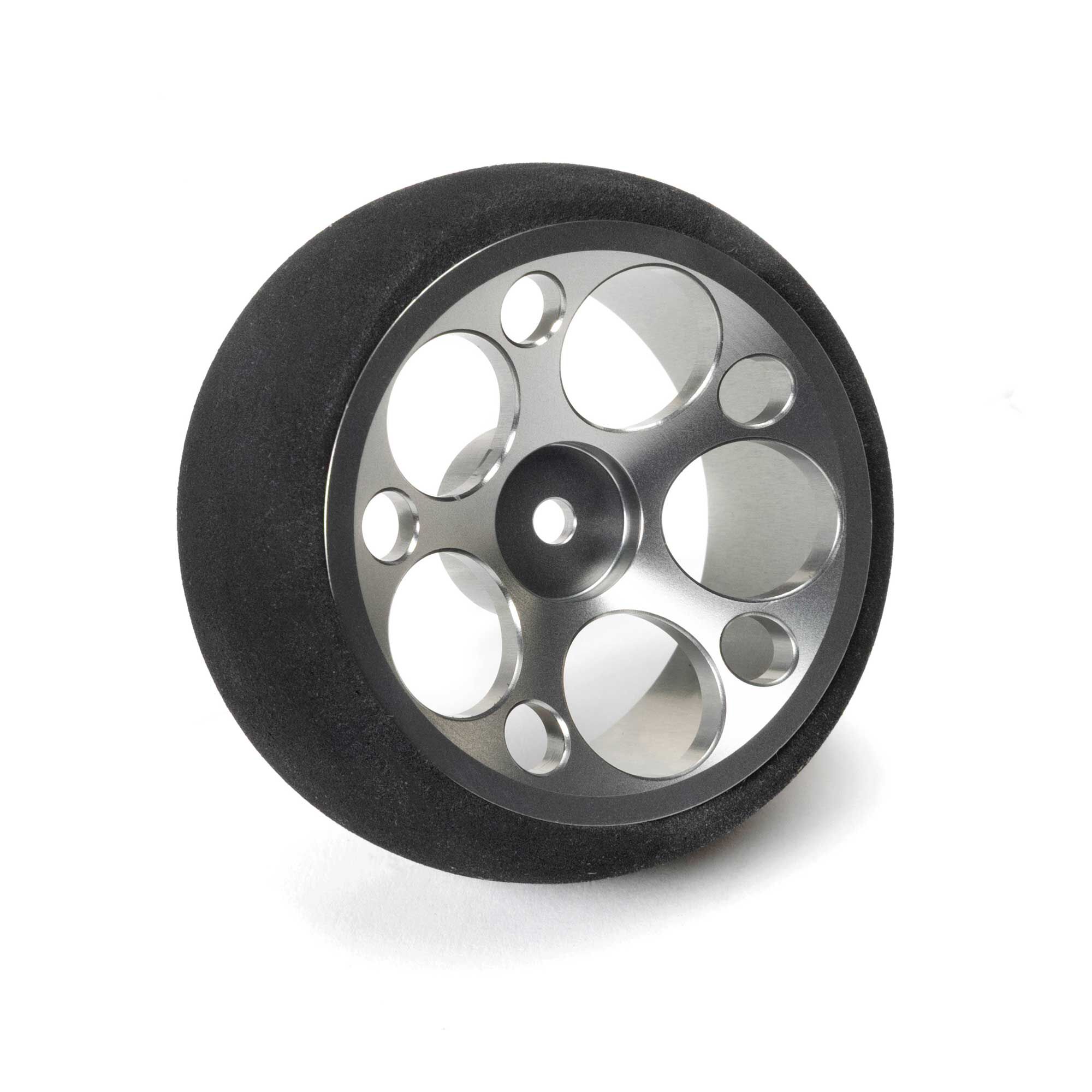 Aluminum Wide Wheel, Circle, Gun Metal