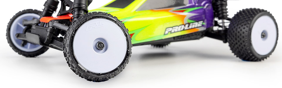 Race Day Ready for the Pro-Line 1/24 Wedge Front and Prism Rear Carpet Tires
