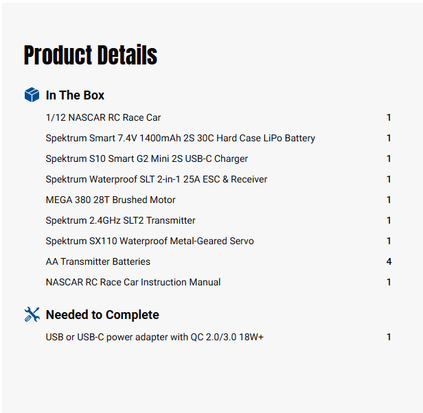 1/12 NASCAR RC Race Car Kyle Larson No. 5 Valvoline 2025 Chevrolet Camaro ZL1 2S AWD RTR Brushed On-Road (Battery & Charger Included)