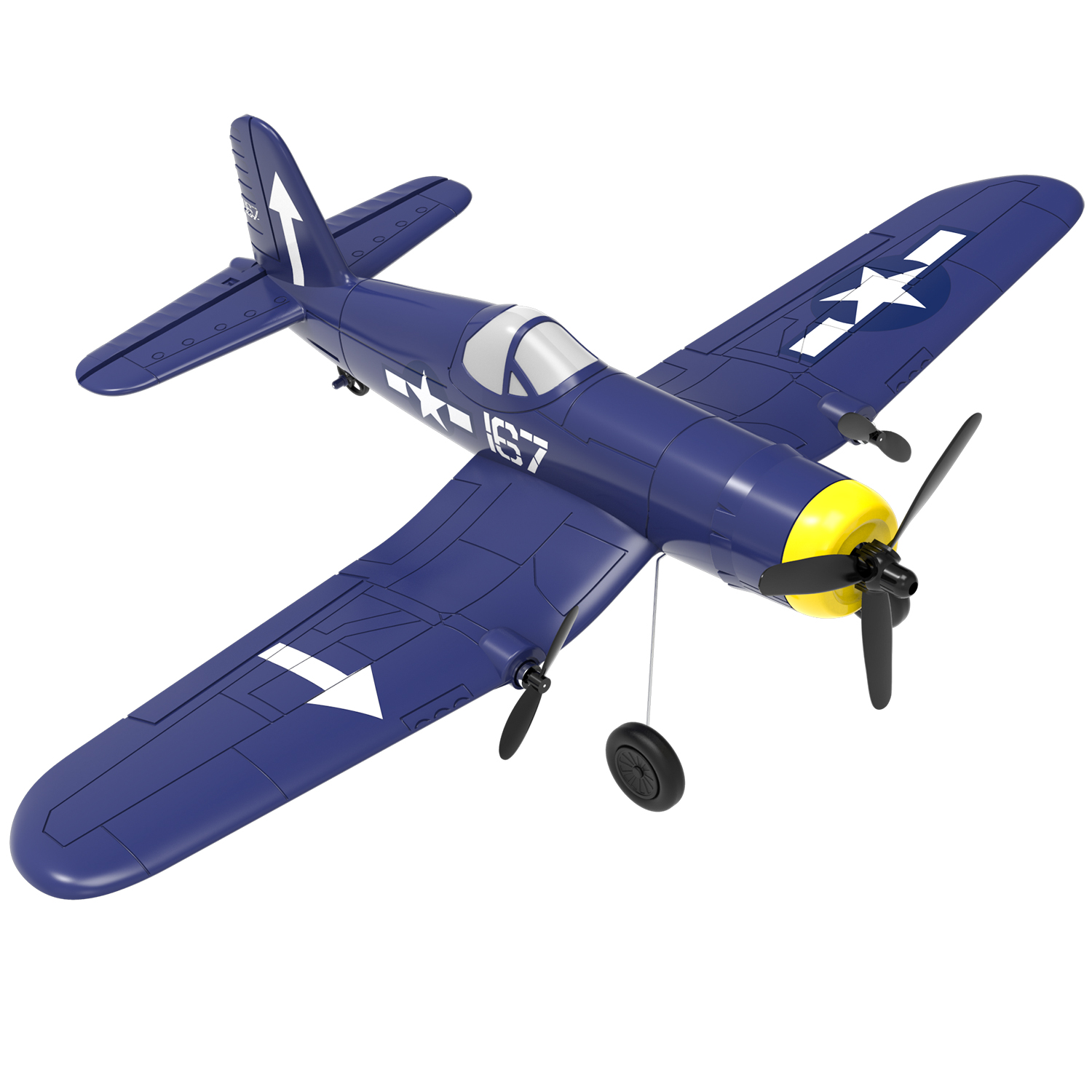 VOLANTEXRC F4U Corsair 400mm RTF RC Warbirds RC Plane 3CH-76208