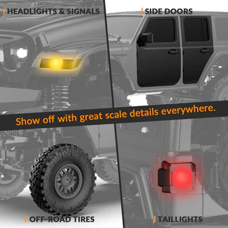 RCS24 Off Road Crawlers 1/24 All Terrain 4WD Monster Truck