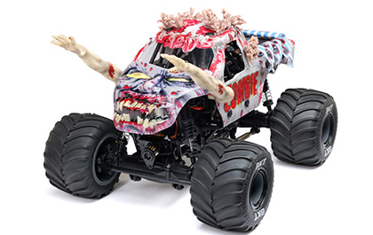 OFFICIALLY LICENSED BODY for the Losi 1/18 Mini LMT Zombie RC Monster Truck