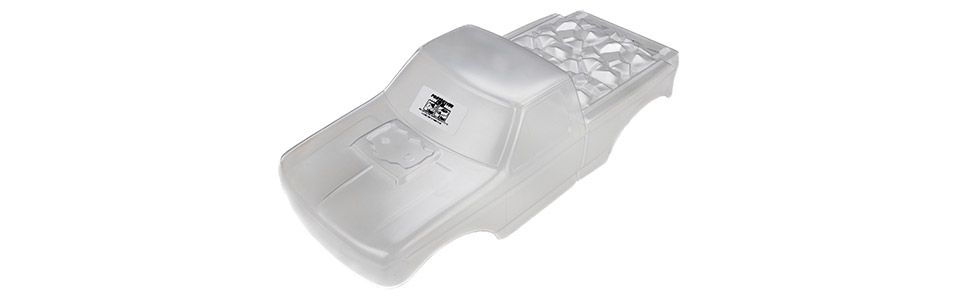 Precision Pre-Cut Performance for the Pro-Line Pre-Cut Brunt Clear Body for ARRMA QUAKE 223S