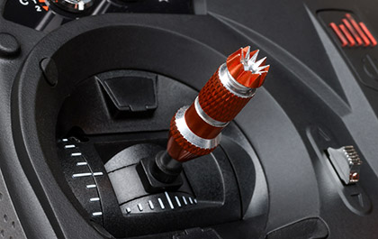 ULTRA SMOOTH AND PRECISE HALL EFFECT GIMBALS for Spektrum iX14+ 20-Channel DSMX Transmitter