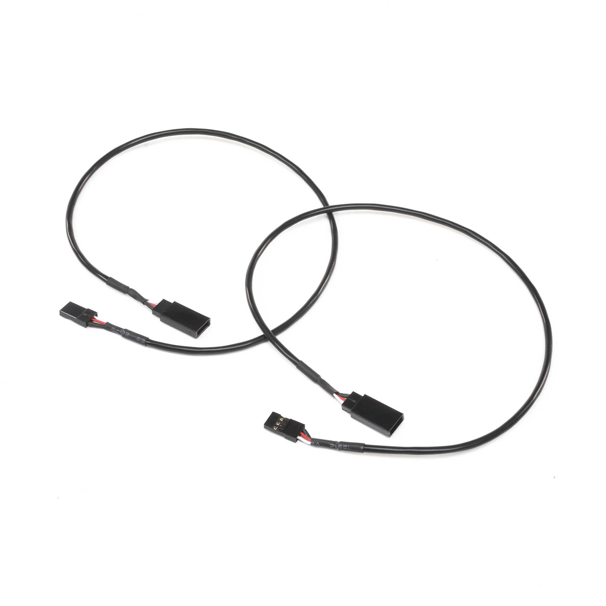 E-flite Shielded Servo Extension, 400mm-EFL0960