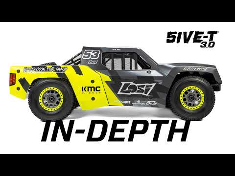How Did Losi Evolve the King of 1/5 Scale Gas? | Losi 5IVE-TG 3.0 1/5 Scale Gas 4WD Desert Truck