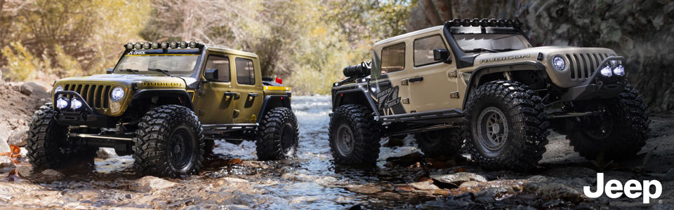 OFFICIALLY LICENSED JEEP JT GLADIATOR BODY for the Axial 1/10 SCX10 III Motobilt Waypoint Jeep JT Gladiator Rock Crawler
