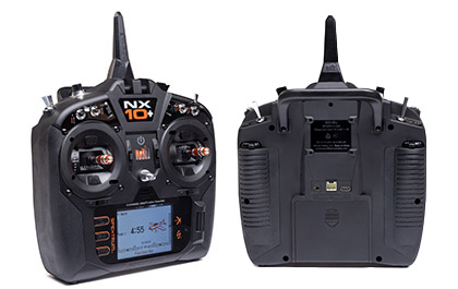 ERGONOMIC DESIGN for the Spektrum NX10+ 20-Channel DSMX Transmitter