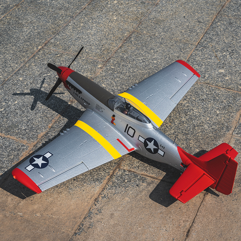 Arrows P-51D Mustang 850mm PNP/RTF with Vector Flight Stabilization System