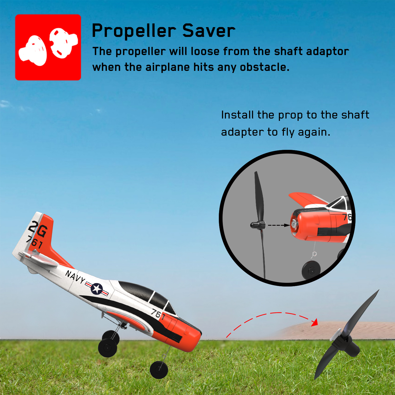 VOLANTEXRC T28 Trojan  400mm 4CH RTF-76109