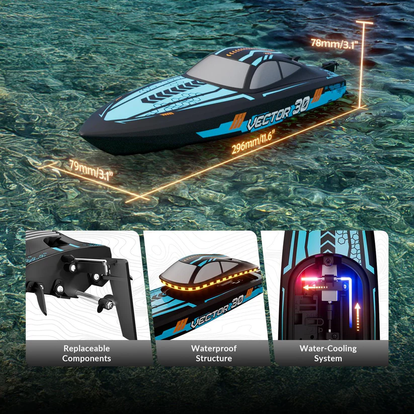 VOLANTEXRC Vector 30 BLUE Self Righting Feature 30mph
