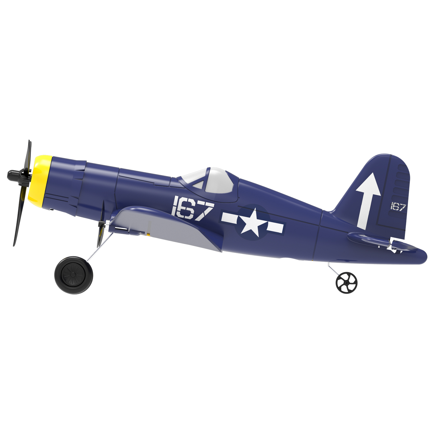 VOLANTEXRC F4U Corsair 400mm RTF RC Warbirds RC Plane 3CH-76208