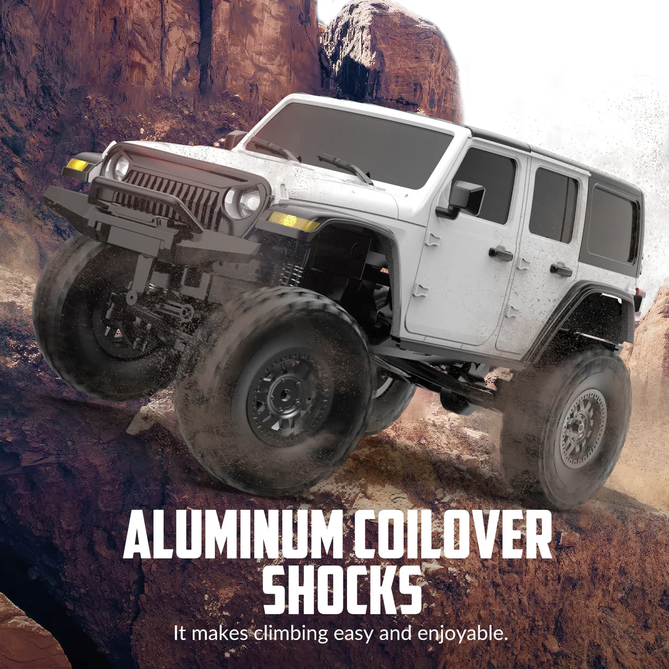 RCS24 Off Road Crawlers 1/24 All Terrain 4WD Monster Truck