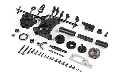 LCXU TRANSMISSION WITH DIG for the Axial 1/10 SCX10 III 1987 Toyota SR5 RC