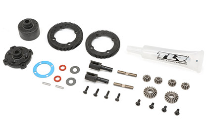 CENTER DIFF INCLUDED for the Team Losi Racing  1/10 22X-4 2.0 DC 4WD Buggy Race Kit