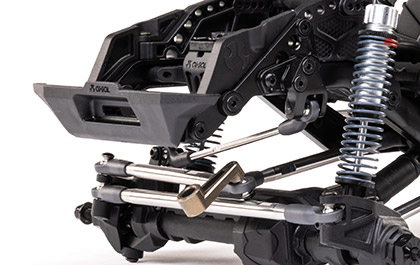 ADJUSTABLE METAL PANHARD MOUNT for the Axial 1/10 SCX10 III 4WD RC Rock Crawler Builder's Kit