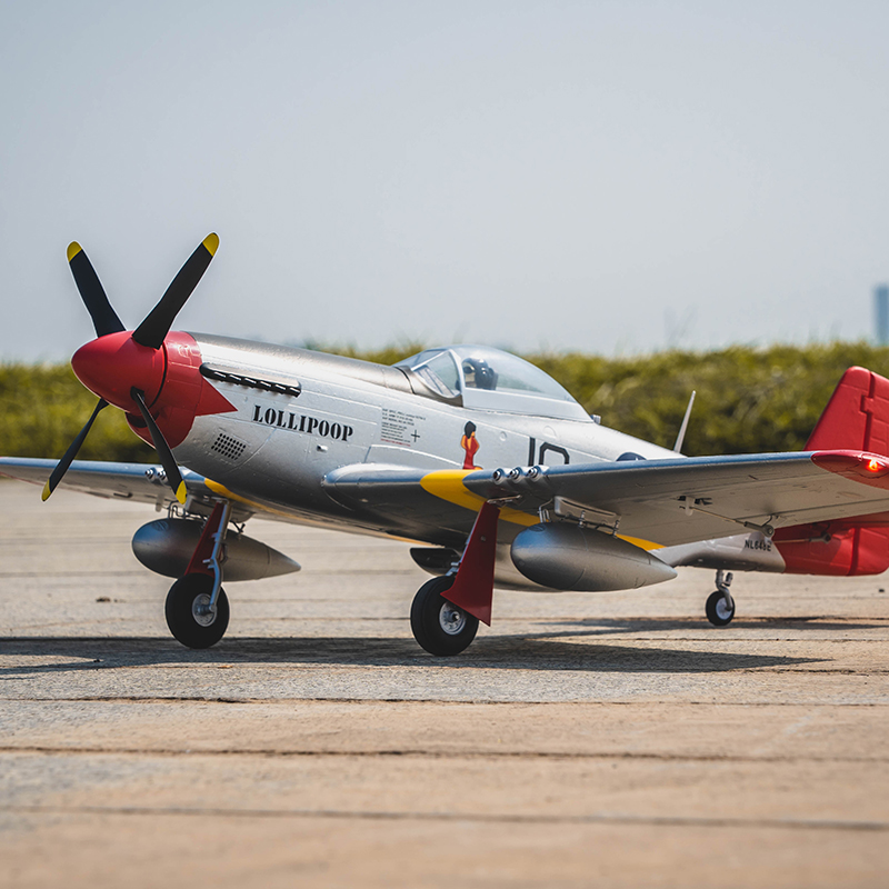 Arrows P-51D Mustang 850mm PNP/RTF with Vector Flight Stabilization System