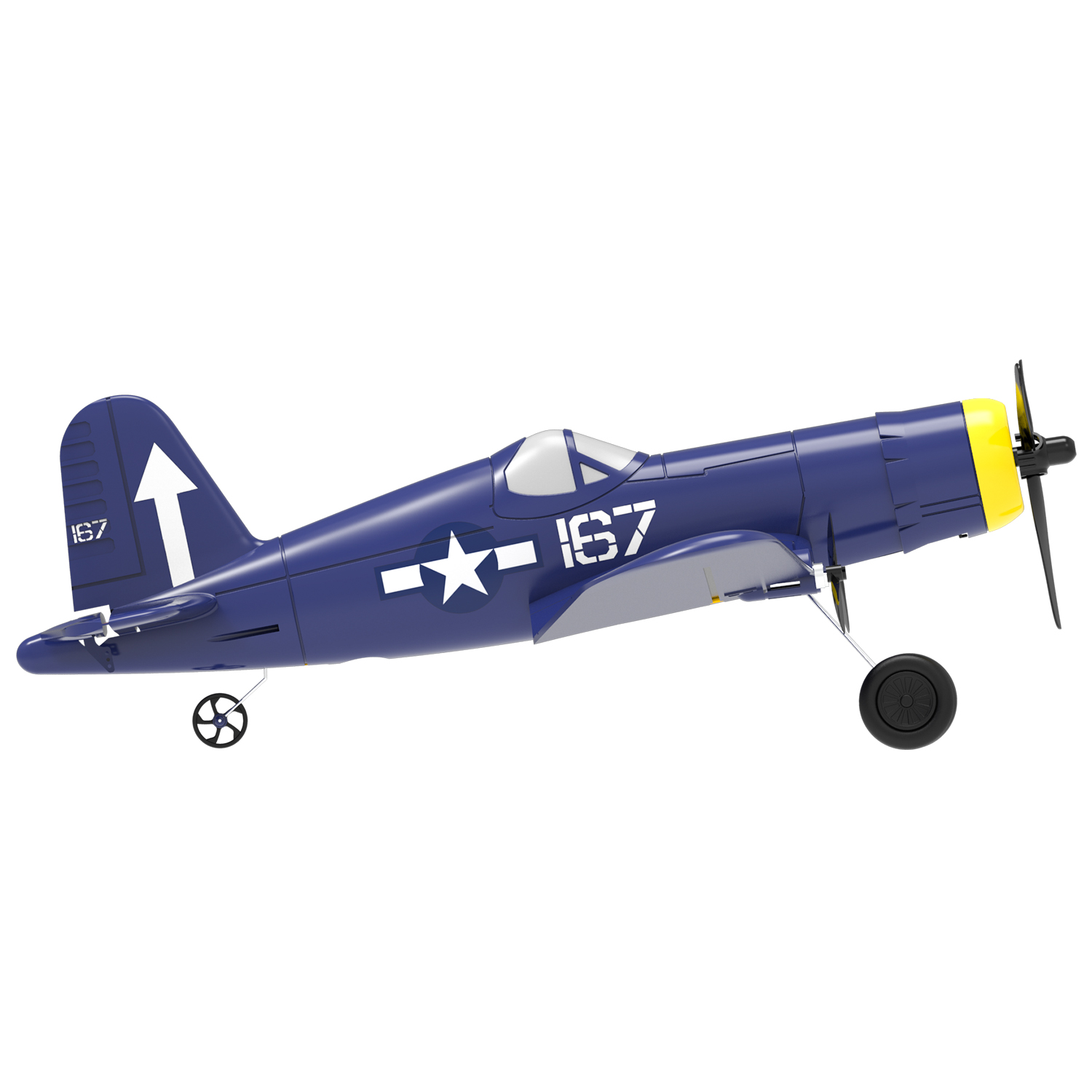 VOLANTEXRC F4U Corsair 400mm RTF RC Warbirds RC Plane 3CH-76208