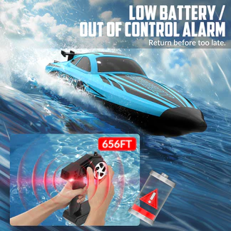 VOLANTEXRC Green SR40 Brushless 30+MPH RC Boat (79705)