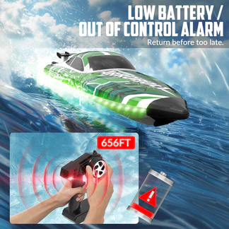VOLANTEXRC Arrobolt Lumen S Brushless 35+MPH Fast RC Boat 