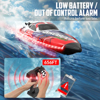 VOLANTEXRC Arrobolt Lumen S Brushless 35+MPH Fast RC Boat 