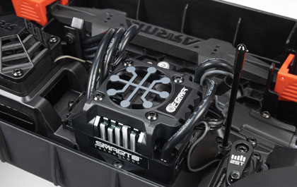 SPEKTRUM 4S POWER SYSTEM for the ARRMA 1/8 QUAKE 4S DSC 4X4 Ready-To-Run Brushless Monster Truck