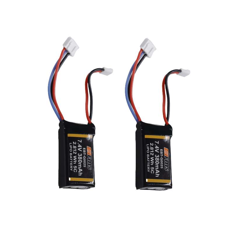 FMS LIPO Battery 2S 7.4V 380mAh without PCM