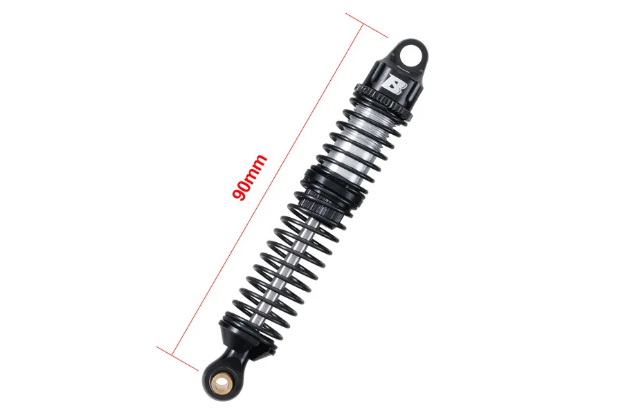 BATRAZZI 90mm Oil-Filled Aluminum Shocks for FCX10 and Other 1/10 RC Crawlers (4 Pcs)-BTZ1079