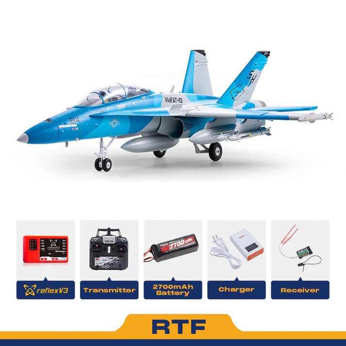 FMS 64mm F/A-18 Hornet EDF Jet PNP/RTF