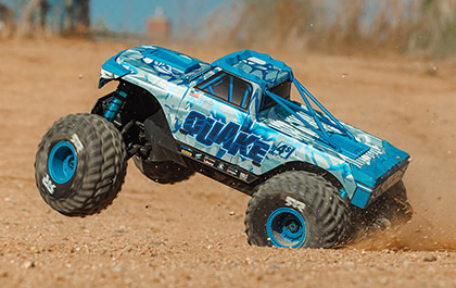 SHAKE THE GROUND — NEXT GEN 4S PLATFORM for the ARRMA 1/8 QUAKE 4S DSC 4X4 Ready-To-Run Brushless Monster Truck