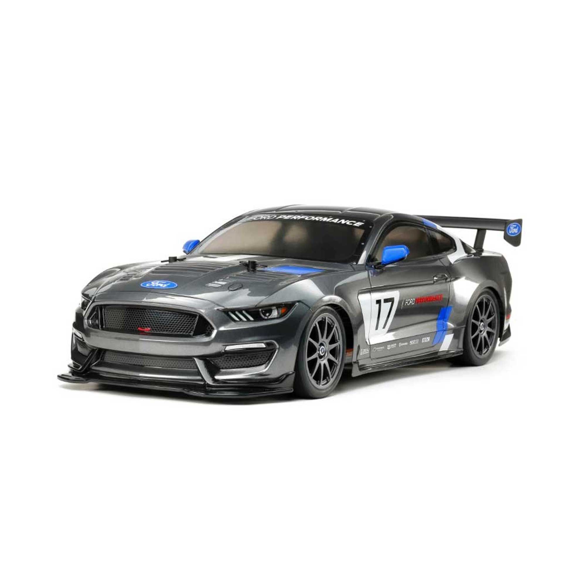 Tamiya 1:10 Ford Mustang GT4 4WD 4X4 Brushed TT-02 Kit-TAM58664