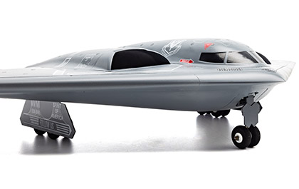 Fully Assembled for the E-flite Micro B-2 Spirit of America Twin RC Airplane